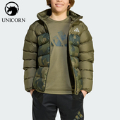 Adidas 2025大童反光运动保暖休闲棉服JL7398 阿迪达斯正品