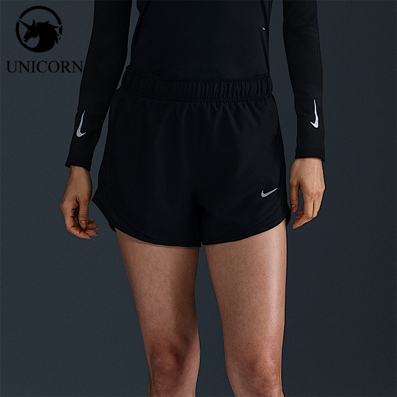 Nike/耐克正品Dri-FIT 女士中腰跑步运动透气训练短裤HM6097-011