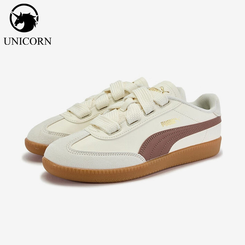 Puma/彪马正品9-T Wide Lace女士耐磨时尚系带轻便板鞋407608-01