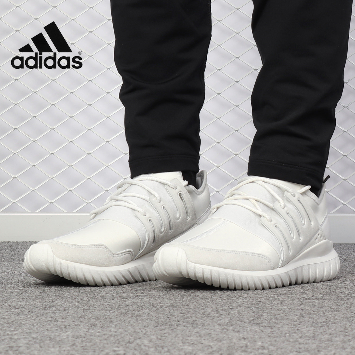 Adidas/阿迪达斯正品三叶草男女经典款全白小椰子休闲鞋 AQ6722