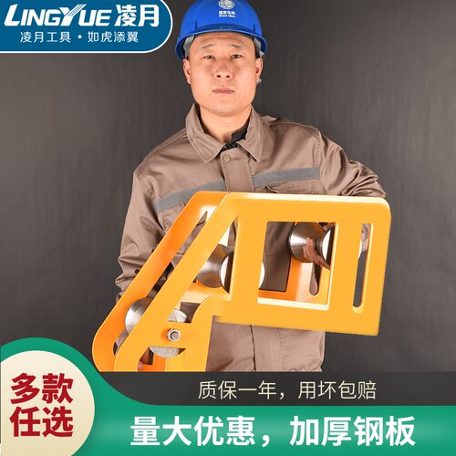 放线滑轮钢轮合金新款铁轮钢轮滑车轮直跑放线电缆重型井口滑轮