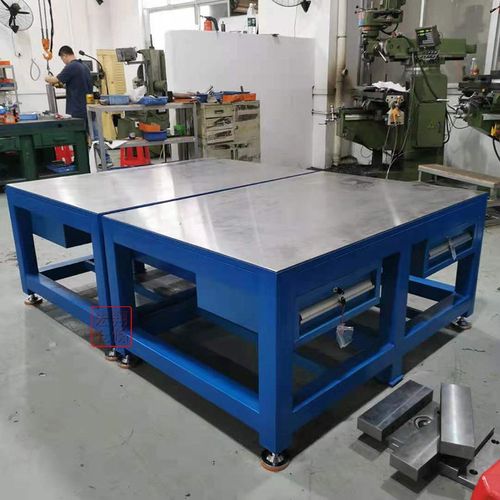 飞模台模房钳工台重型模具工作台省模台钢板桌学校实训台检测平台