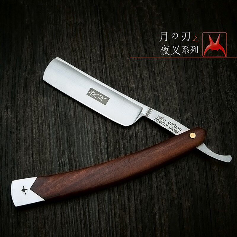 月刃剃刮脸剃须刮修胡刀理发店发型师老式P手动专用男光头剃刀