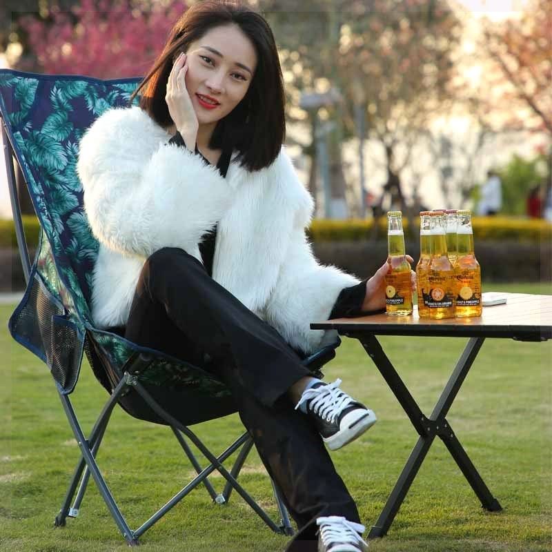 户外折叠月亮椅便携式加高靠头躺椅超轻葛优躺露营野外沙滩钓鱼椅,户外/登山/野营/旅行用品,户外椅子凳子,淘宝优惠券,粉丝福利购,淘宝优惠卷