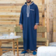 Muslim 刺绣连帽男袍迪拜民族风长衫 Men Robe中东阿拉伯长袍男士