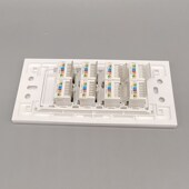 中号六类模块八口口J个千兆电脑