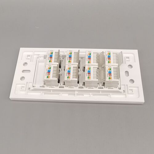 中号六类模块八口口J个千兆电脑
