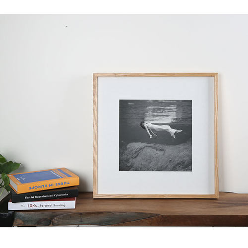 实木画框定制外框相框挂墙装裱海报照片冲印拼图框创意欧式