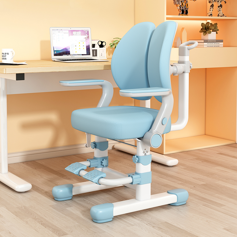 儿童学习椅办公椅小学生家用矫正坐姿靠背座椅升降作业书桌椅子