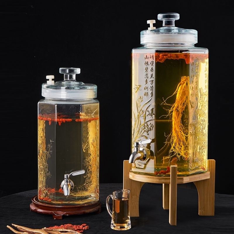 家用泡酒玻璃瓶酒瓶自酿酒罐人参药酒瓶酒坛酒桶大容量,厨房/烹饪用具,泡酒瓶,淘宝优惠券,粉丝福利购,淘宝优惠卷
