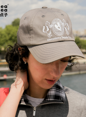 ideea点子点子「 双猫图腾」复古刺绣Vintage Style 棒球帽 团
