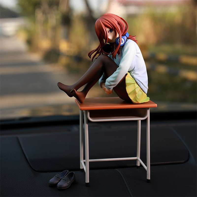 国产 五等分的花嫁手办 三玖手办 特典版 中野三玖T手办 模型 摆