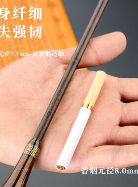 超短节溪流竿28调迷你手杆超轻小型钓鱼竿超细仿竹小物便携鲫鱼竿