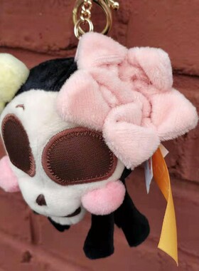 一品芝麻狐丨老姑公r仔人气背包挂件毛绒钥匙链老姑胸针