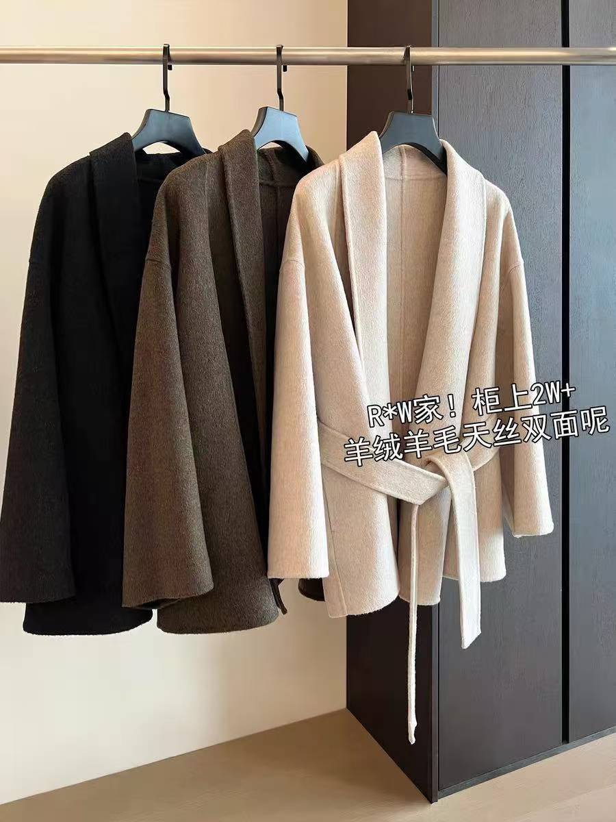 R*W家！山羊绒天丝羊毛翻
