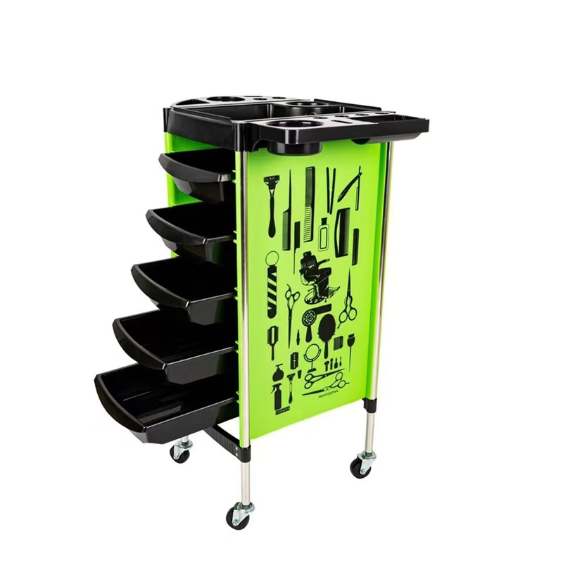 网红时尚理发店烫染工具t柜推车发廊专用剪发手推车美容美发推车