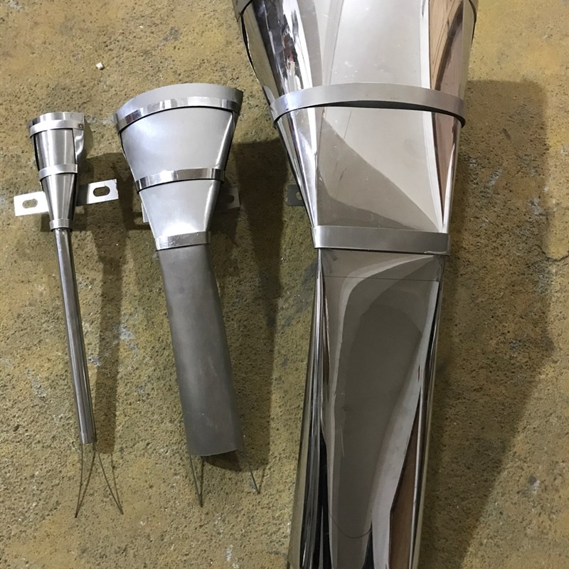 全自动包装机装袋机三边封背封机立式包装机成型器下料道配件图片
