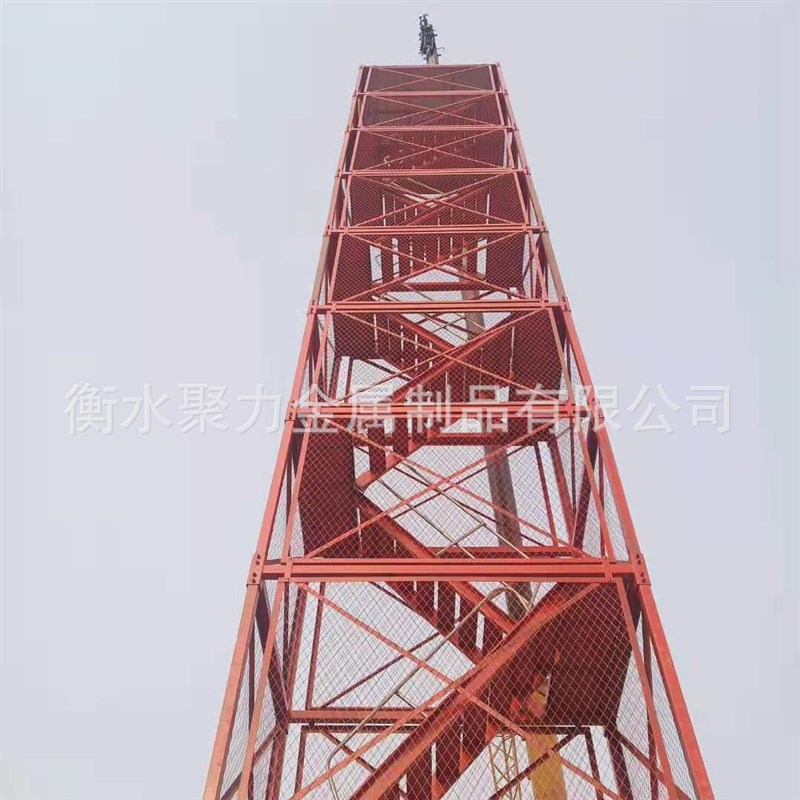 聚力制造 施工安全梯笼 安全爬梯 基坑通道 盖梁平台 墩柱平台