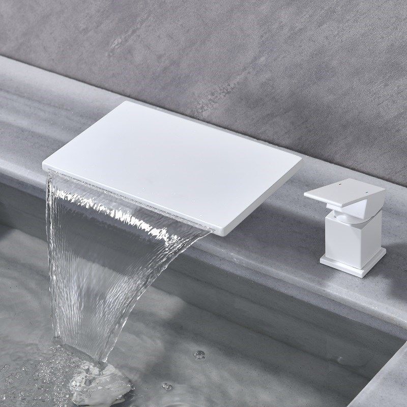 全铜面盆水龙头冷热家用洗脸盆家用洗手盆艺术台盆分体瀑布龙头,家装主材,面盆龙头,淘宝优惠券,粉丝福利购,淘宝优惠卷