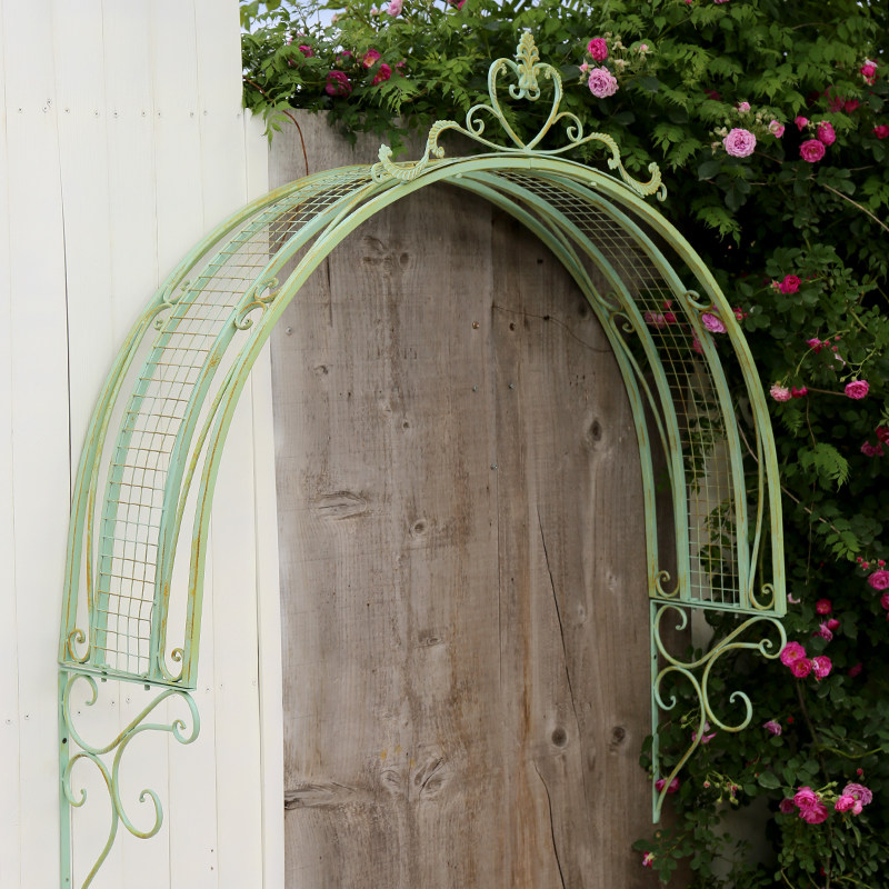 金属挂式花架爬藤架 墙面壁挂半圆屋檐造型拱门藤架墙饰藤蔓挂架,住宅家具,花架/花几,淘宝优惠券,粉丝福利购,淘宝优惠卷