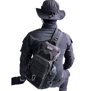 男士胸包户外g战术斜挎包路亚包小容量机能运动男士包包单肩斜挎