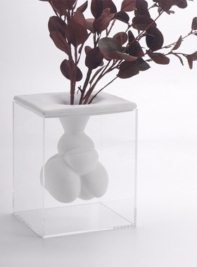 简约现代抽象几何蘑菇云装饰品雕塑摆件I客厅样板房间桌面艺术家