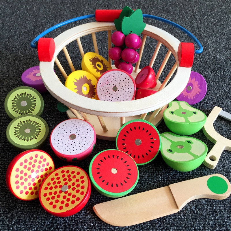 儿童木制磁性切水果蔬菜切切乐游戏宝宝益智过家家男女孩厨房玩具,玩具/童车/益智/积木/模型,切切看/切切乐,淘宝优惠券,粉丝福利购,淘宝优惠卷