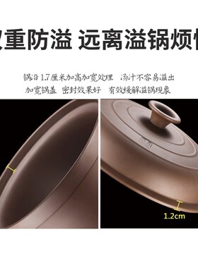 三源紫砂电炖锅大容量商用陶瓷煮粥煲汤锅家用炖汤智能