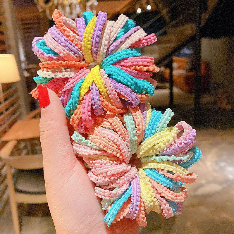 50根儿童皮筋女童头绳宝宝发圈小女孩扎头发不伤发橡皮筋弹性好毛