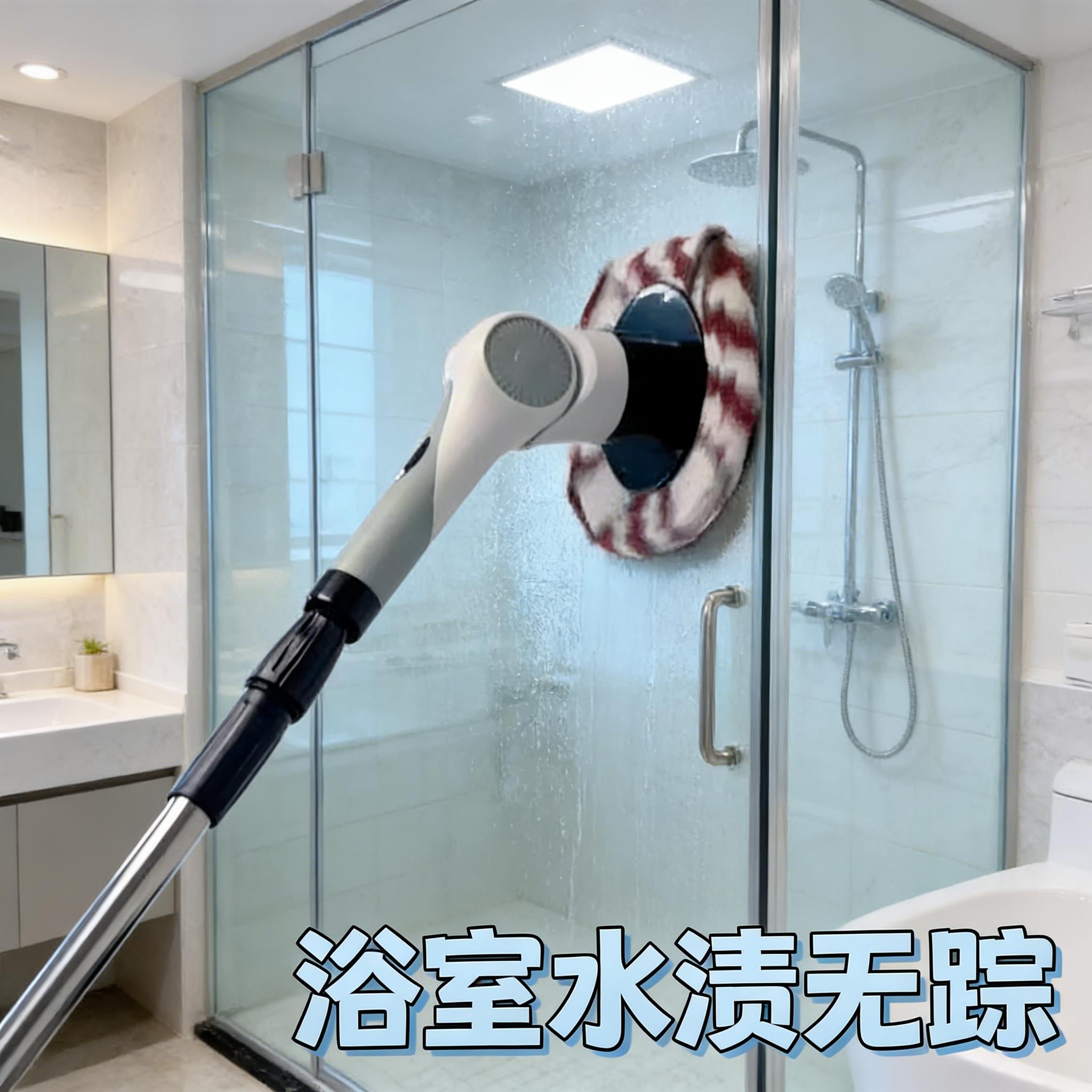 电动拖把家用多功能清洁刷全自动懒人拖布干湿两用一拖净不留水垢