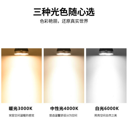 长臂长杆展会专用射灯led可伸缩吊杆明装射灯夹子桁架喷绘墙壁灯