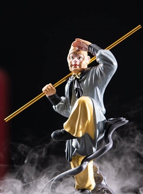 新款大圣孙悟空西游记师徒四人唐僧猪八戒家居玄关装饰桌面大摆件