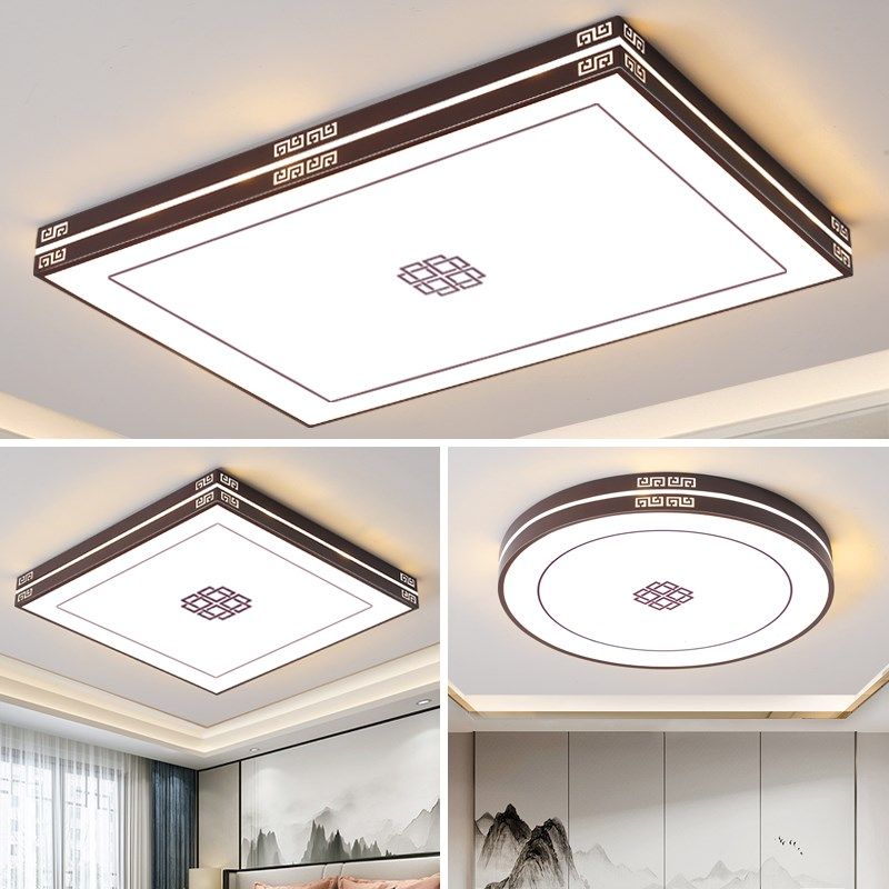2024年新款客厅灯led吸顶灯新中式风格卧室灯家用房间灯灯具套餐