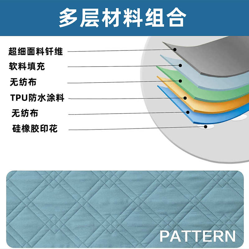 宠物防水牀单不粘毛防止猫抓狗狗毛发牀罩可机洗防尿垫四季沙发垫