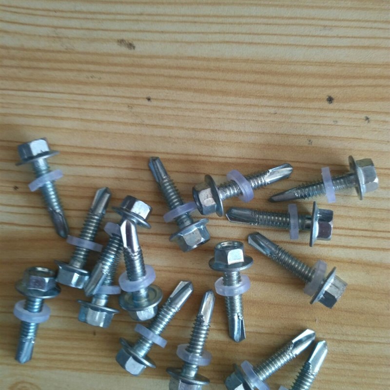 包邮北塔沉头十字钻尾钉燕尾自钻螺丝彩钢瓦铁皮丝平头自攻m4.2