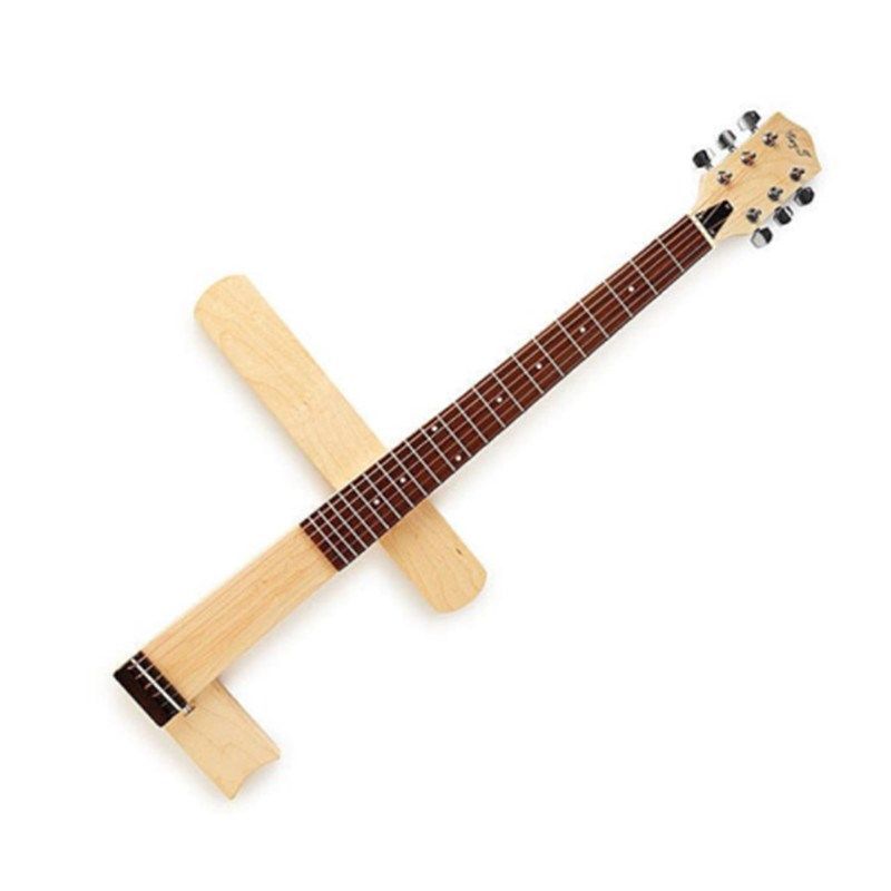 好哲琴民谣吉他实木折叠静音吉他小初学者带大包便捷旅行吉他面单