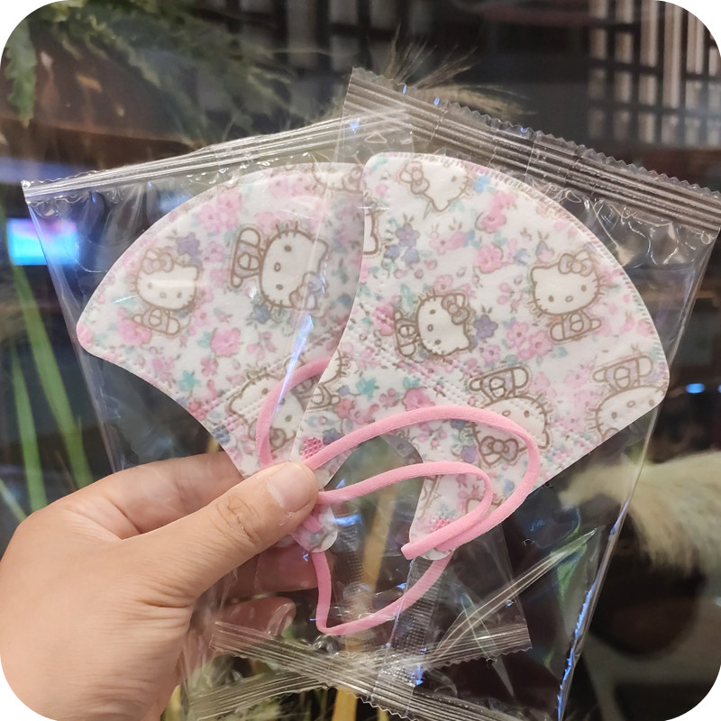lloi儿童一次性口罩d立体宝宝婴幼儿小孩夏季款口鼻罩