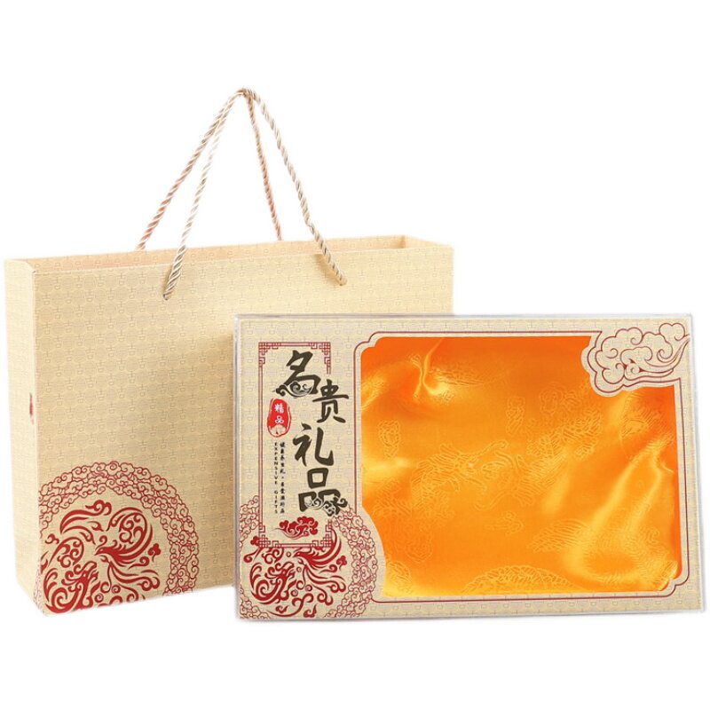通用名贵礼品盒羊肚菌鱼胶包装盒鱼翅礼盒包装红菇灵芝礼盒空盒子