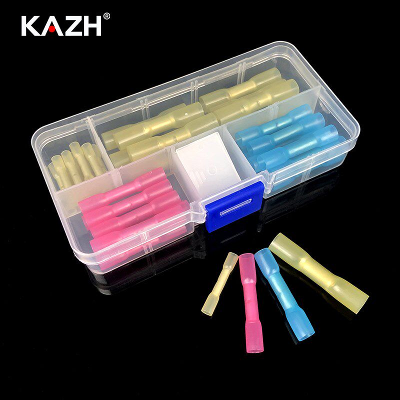 热缩防水接线端子电线连接器快速接头插拔式中间对接管H