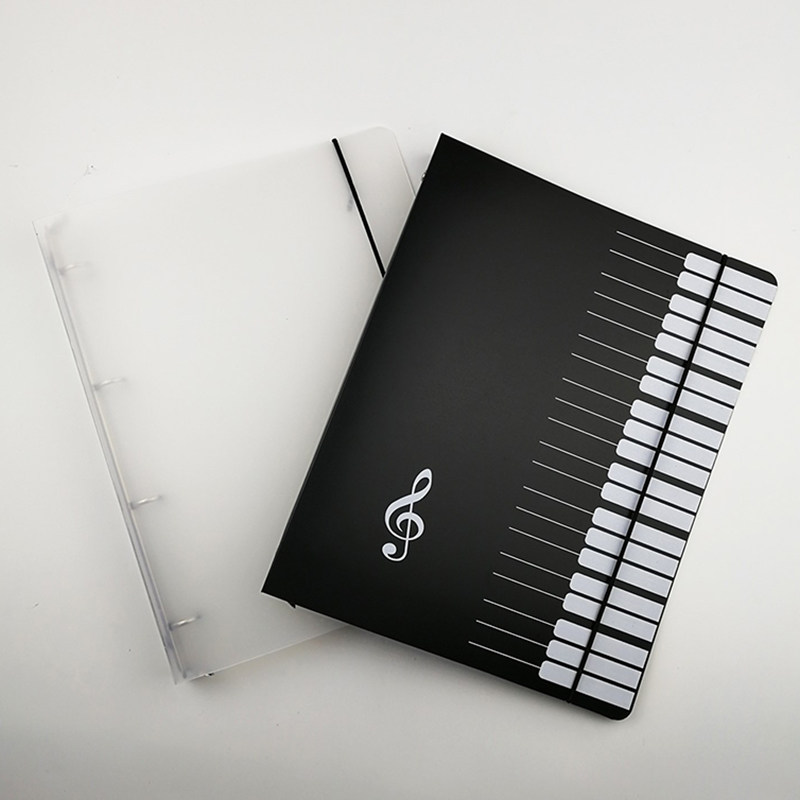 活页四五线谱本子钢琴架子鼓小提琴六线谱本子吉他儿童宽距学生