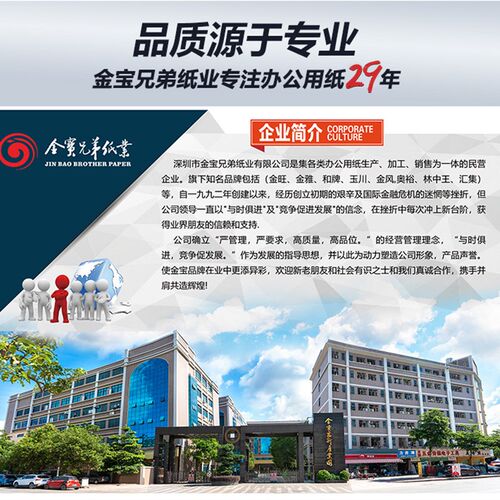 金宝兄弟针式电脑打印纸二三四五两联一二三等分票据单定制