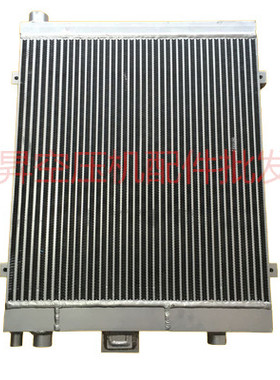 定制螺杆空压机铝制板翅散热器B2380B3255B3265 7.5-75KW冷却器