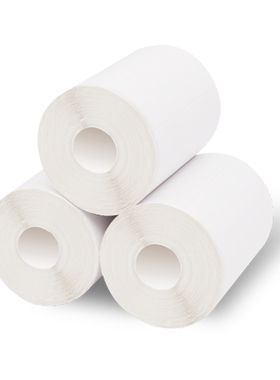 菜鸟驿站专用入库标签打印纸无卷芯热敏纸快递60*40不干胶标贴纸