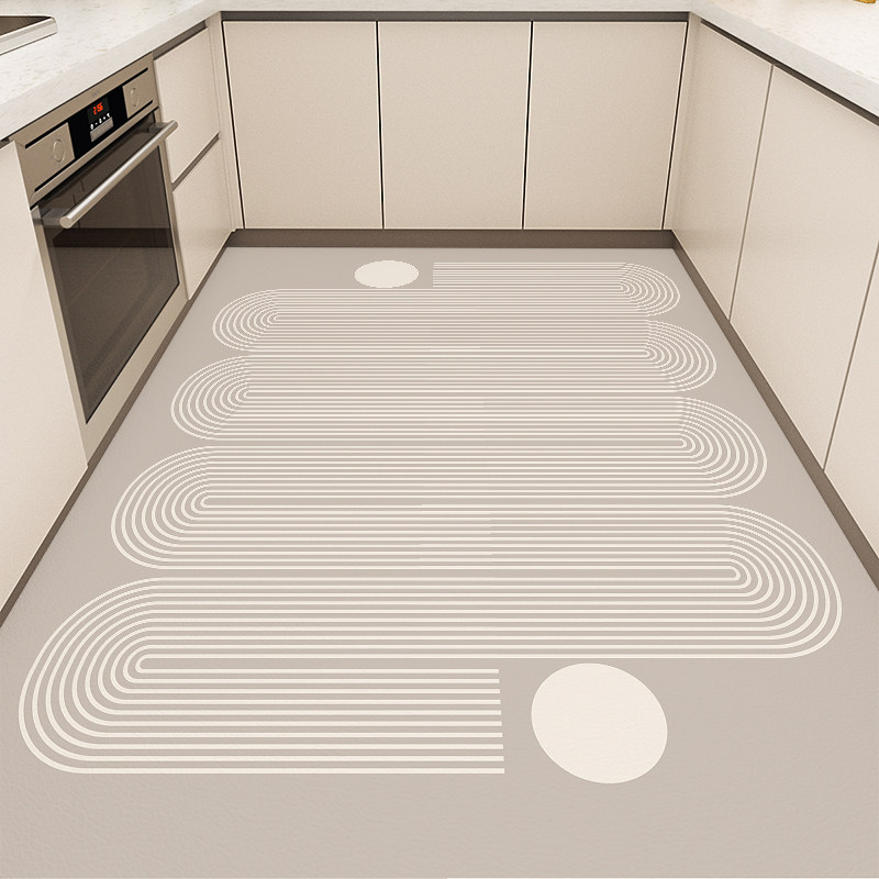 厨房地垫防滑防油脚垫免洗可擦防水地毯家用pvc满铺耐脏垫子定制,居家布艺,厨房地垫,淘宝优惠券,粉丝福利购,淘宝优惠卷