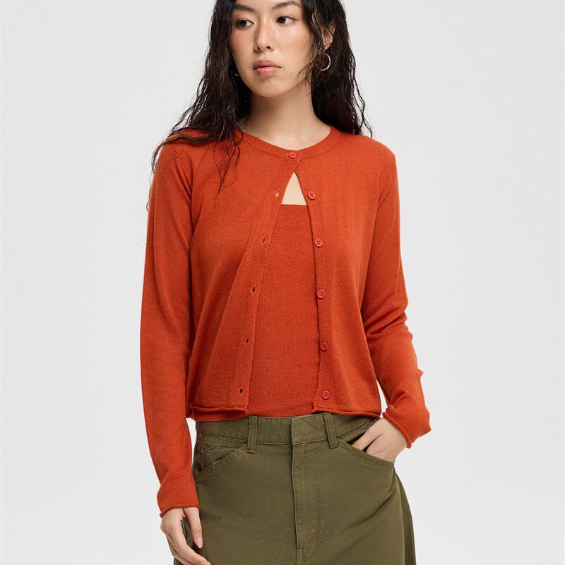 一件羊毛背心针织开衫两件套女子秋季小毛衣夹克西装上衣