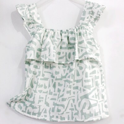 纯棉纱布防走光上衣胸前荷叶边防凸点睡衣吊带背心遮胸家居服女夏