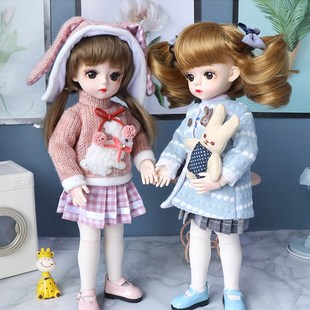 多丽丝卡密儿卡蜜儿娃娃洋娃娃女孩换装公正厘米秒杀