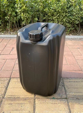 塑料桶黑色L升公斤斤方桶化工桶废液桶堆码桶实验室用桶