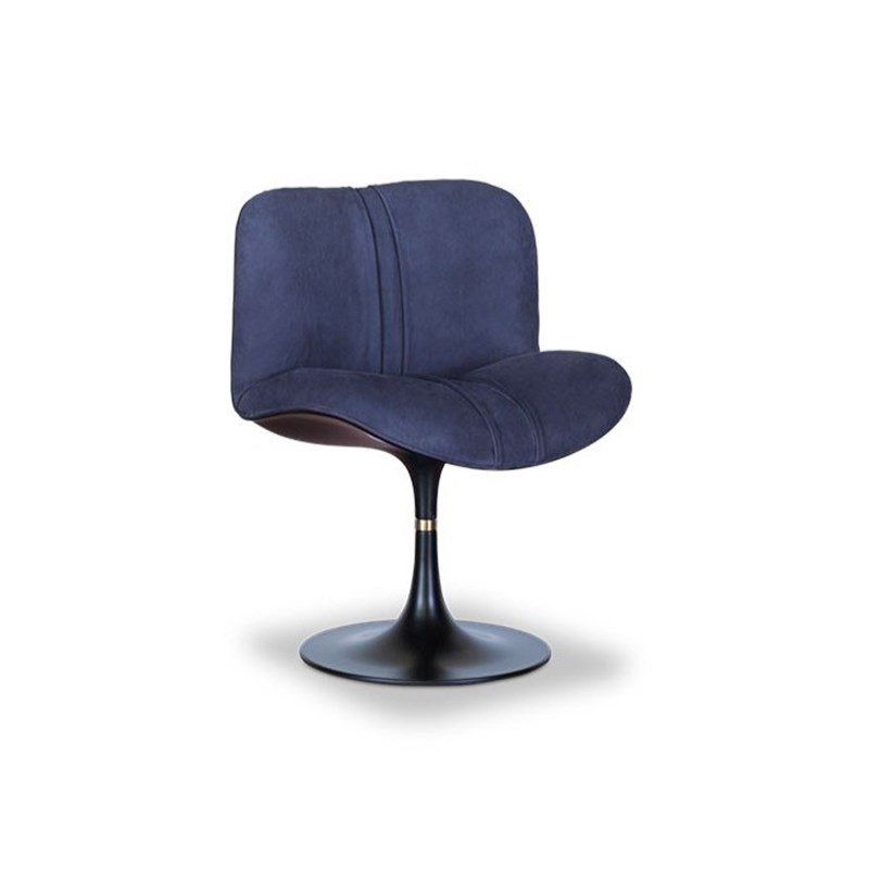 Baxter玛丽莲餐厅餐椅意式简约艺术单椅旋转唯美鸭嘴轻奢办公书椅