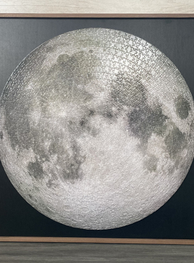 黑胡桃拼图框1000片原木窄边画框柚木300500片实木简约榉木相框